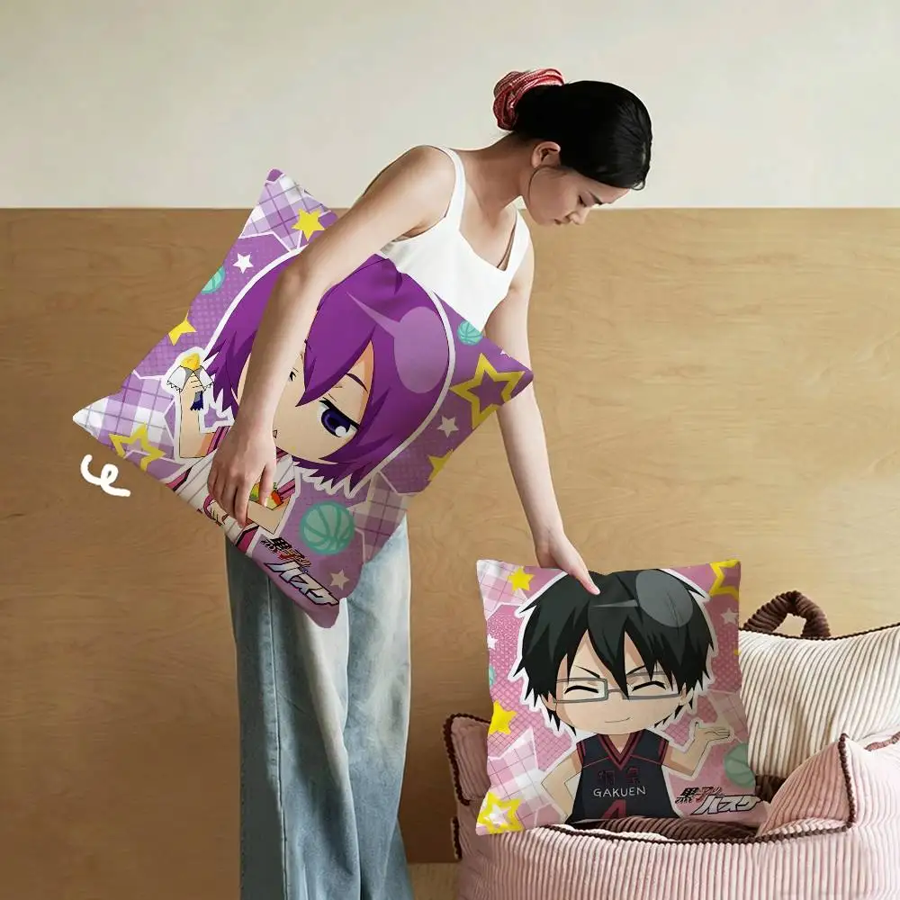 Kuroko No Basket 45*45cm Cushion Cover Pillow Cover Decor Pillowcase Home Pillowcase for Couch Pillow