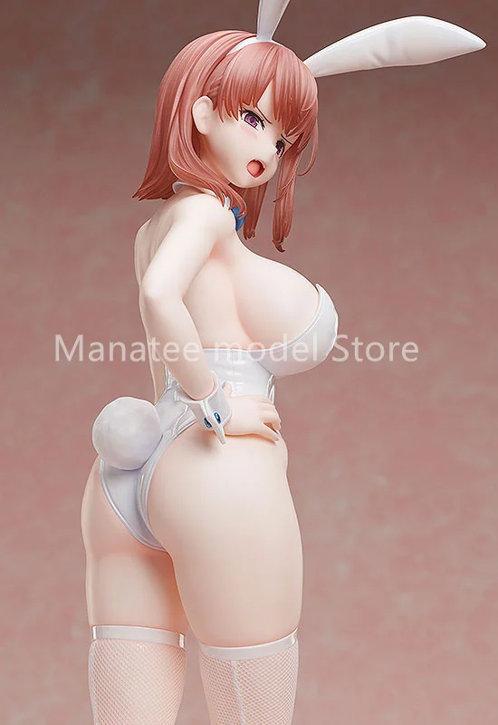  تحرير الأصلي أحادي اللون الأرنب ناتسومي 1/4 بولي كلوريد الفينيل عمل الشكل أنيمي نموذج اللعب جمع دمية هدية #6