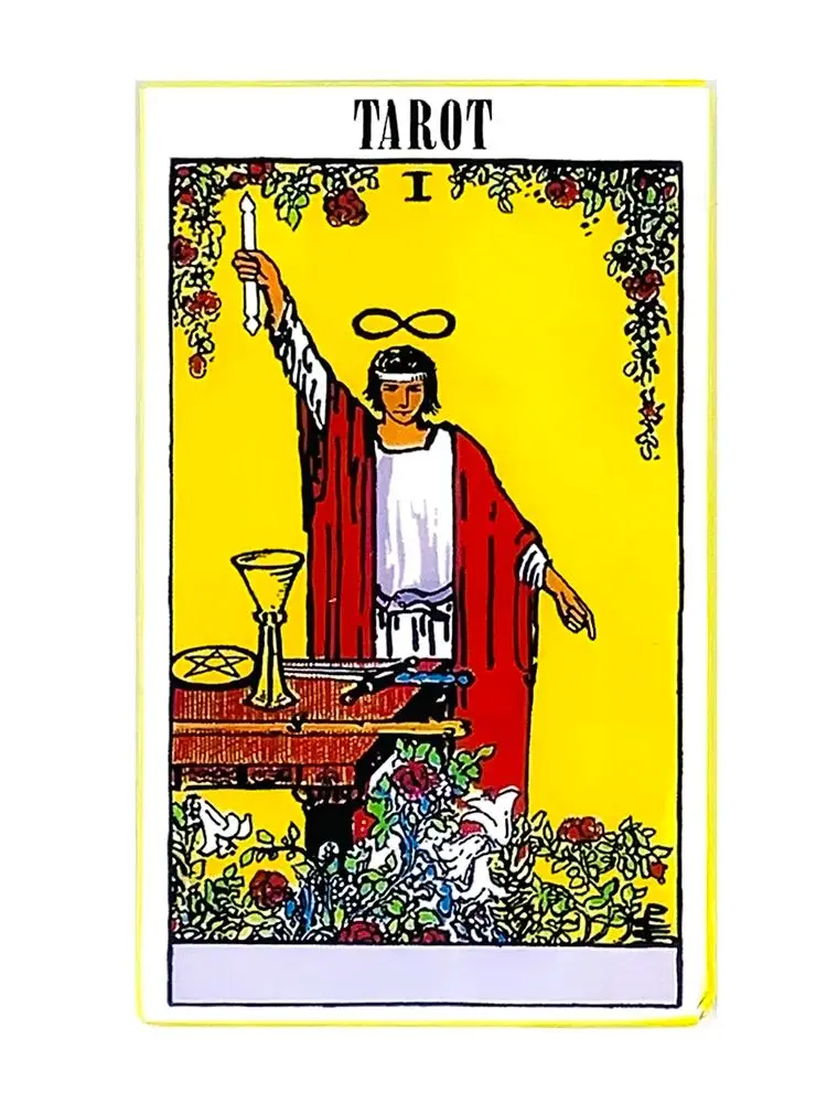 Cartes de Tarot de 78 pièces, jeu de société de Divination de prédiction, Version anglaise, cadeaux d'halloween et de noël, offre spéciale