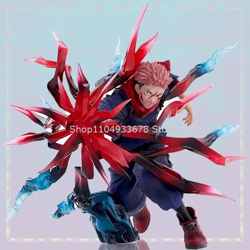 

Anime Jujutsukaisen Luminasta Yuji Itadori Black Flash Ver In Stock Original Genuine Figure Model Collector Figurine Toys Gift