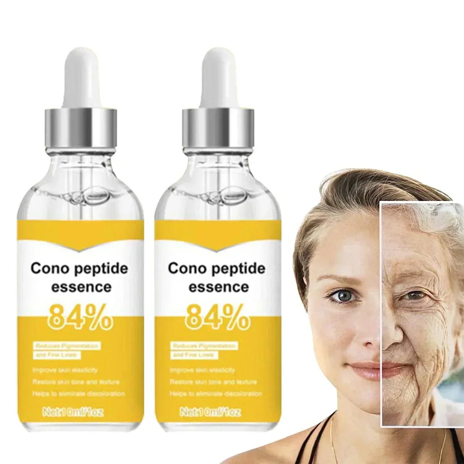 Effektives Anti-Falten-Gesichts serum zur Entfernung von Falten, feinen Linien