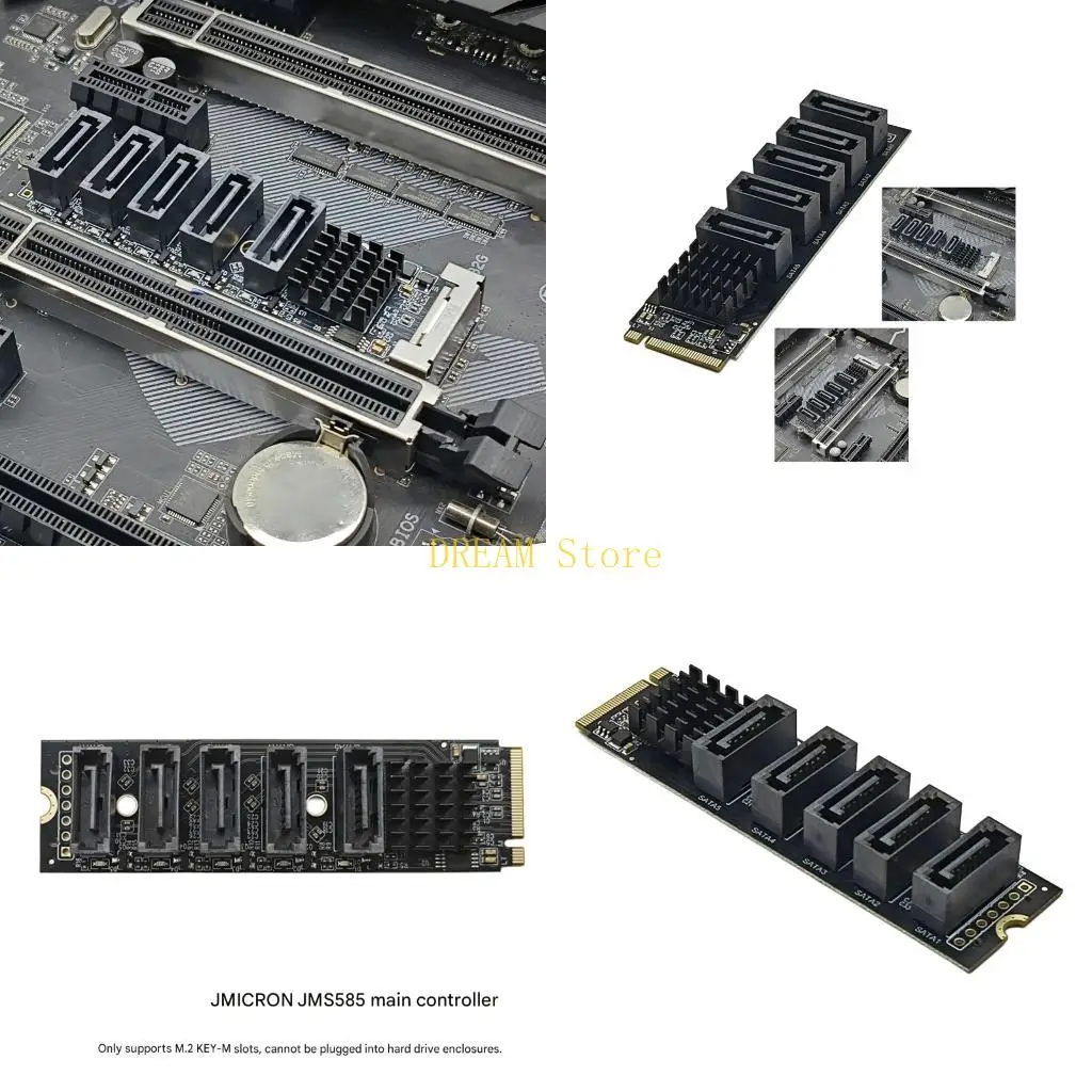 M.2 To Sata3.0 Hard Drive Converter M.2 PCIE 16Gbps Sata6G Hard Drive Extension Best Sale