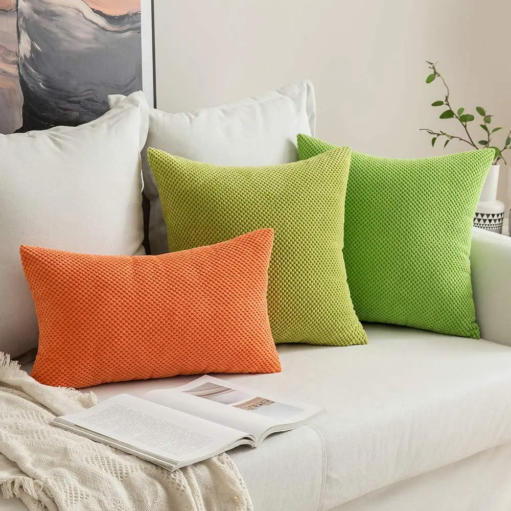 

Soft Cushion Cover Geometric Pillow Cover for Bed Sofa Living Room 45x45cm Decorative Pillows Nordic Pillowcase for Home Decor