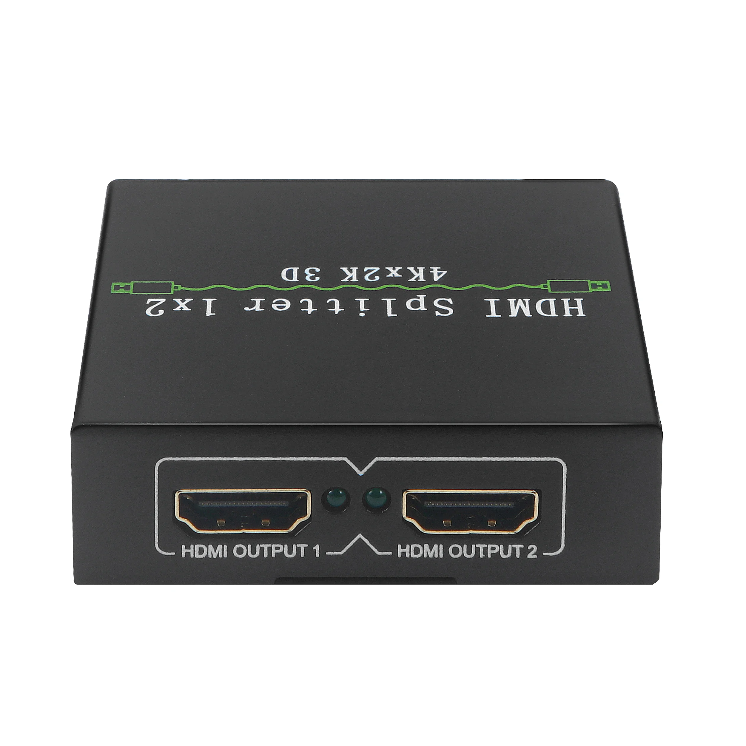 4K30HZ 1*2 Splitter with 4-Port Output 8/10/12-Bit  Multi-screen Switch Support Video & Audio 3D Splitters & Converters