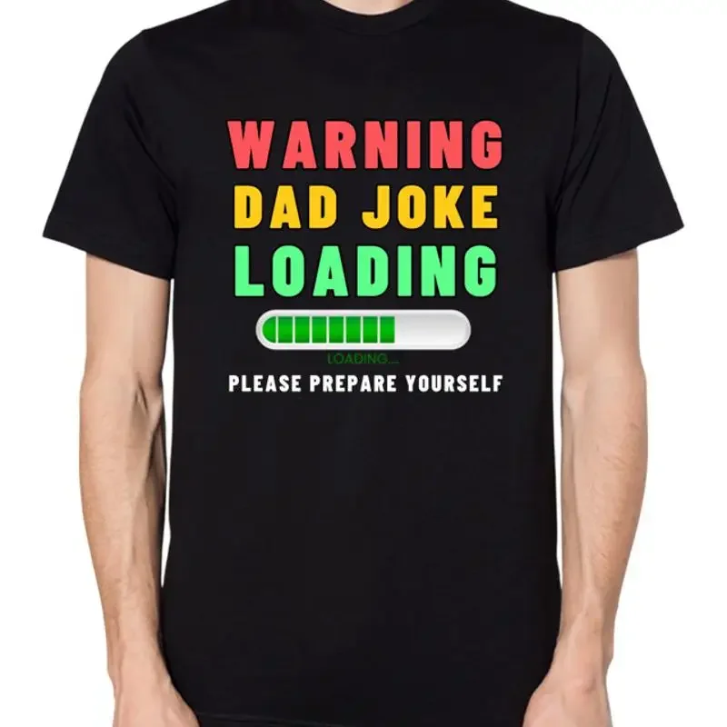 Warnung: Papa-Witz wird geladen. Bitte machen Sie sich bereit. T-Shirt