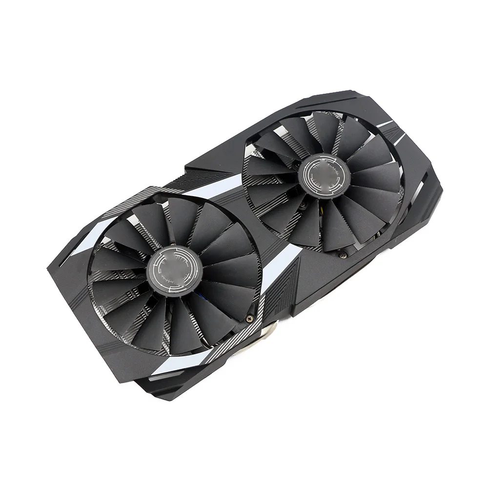 Imagem -03 - Ventilador para Gaming Video Card Dissipador de Calor Asus Radeon rx 580 Dual oc T129215sm 95 mm Rx580