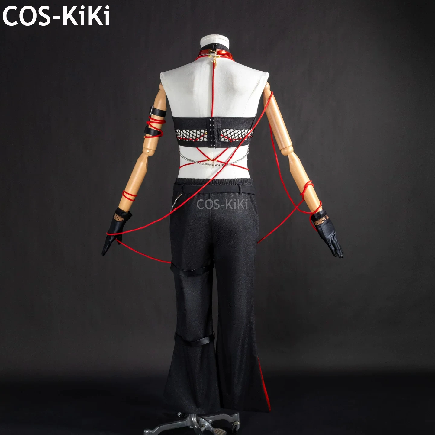 COS-KiKi Nu: Carnival Olivine Game Suit Cool Handsome Uniform Cosplay Costume Halloween Party Role Play Outfit Men