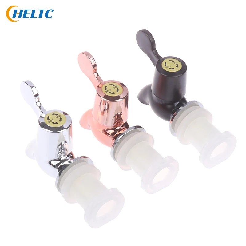 Classic Look 16mm Wine Valve Water Dispenser Switch Tap Bibcocks Plastic Glass Wine Bottle Faucet Jar Barrel Water Tank Faucet