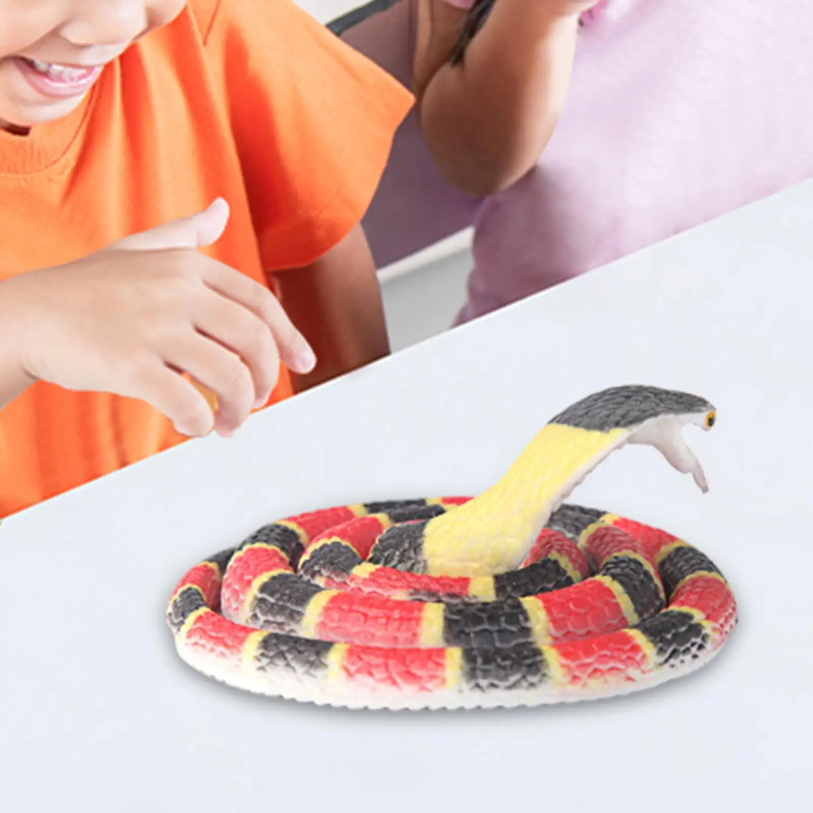 Snake Figure Wildlife Animal Statue Collection Learning Tools Educational Toys