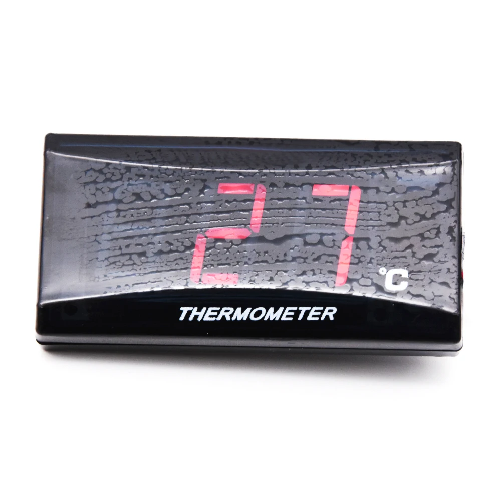  Motorcycle Water Temperature Gauge Meter Digital Meter Water Temp Gauge With Sensor Motorcycle Accessories