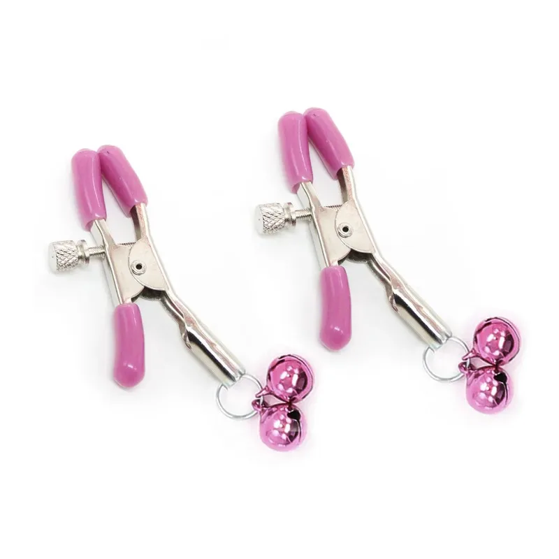 Sex Products Stimulator Massage Sex Toys For Female Breast Metal Nipple Clamps Bondage Gear Slave Role Play Nipple Clips
