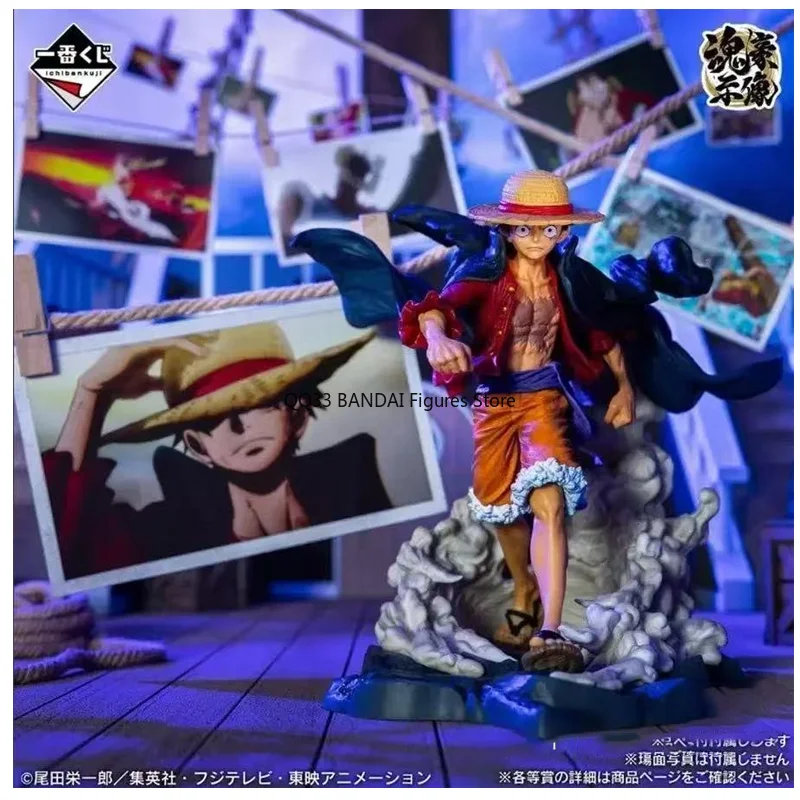 Bandai Original Ichiban Kuji ONE PIECE Monkey D. Luffy PVC Memories of Adventure Character Action Figure Model