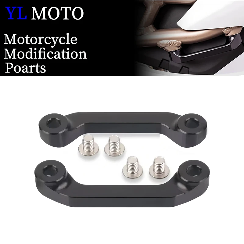 

For BMW S1000RR S1000R 2019-2024S1000 R RR Motorcycle Accessories Rear Footrest Pedal Remove Decorative Cover Kit