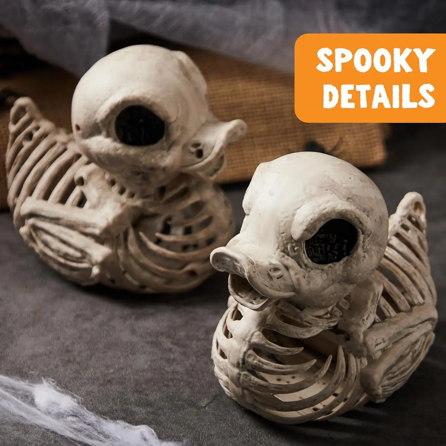 Esqueleto de Pato: La Decoración Más Inquietante y Detallada para tu Halloween