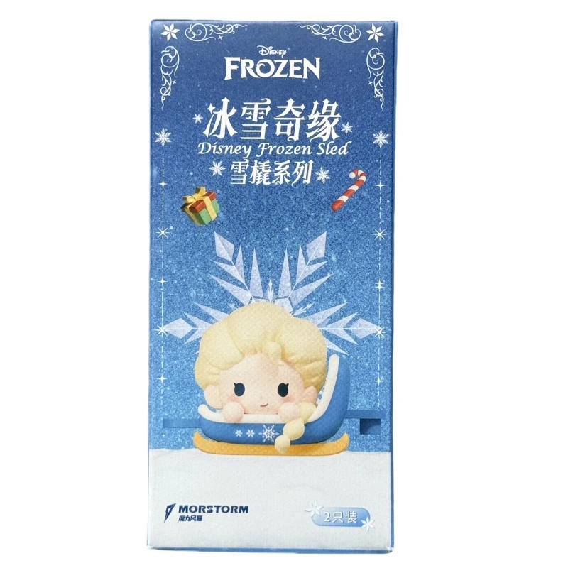 Disney Originele Doos Frozen De Sneeuwkoningin Elsa Slee Figuur Model Speelgoed Anna Olaf Sven Desktop Decoratie Collectie Kinderen Gift