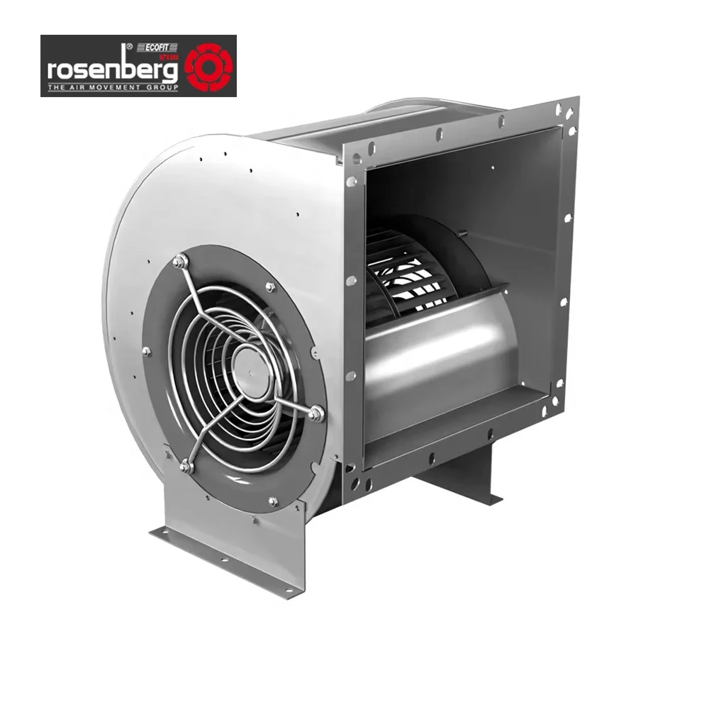 

Rosenberg DZAE9/9-4L 230VAC 50Hz 1.1KW 4.1A 1050RPM Double Inlet IP54 Biological Safety Cabinet Blower Centrifugal Cooling Fan