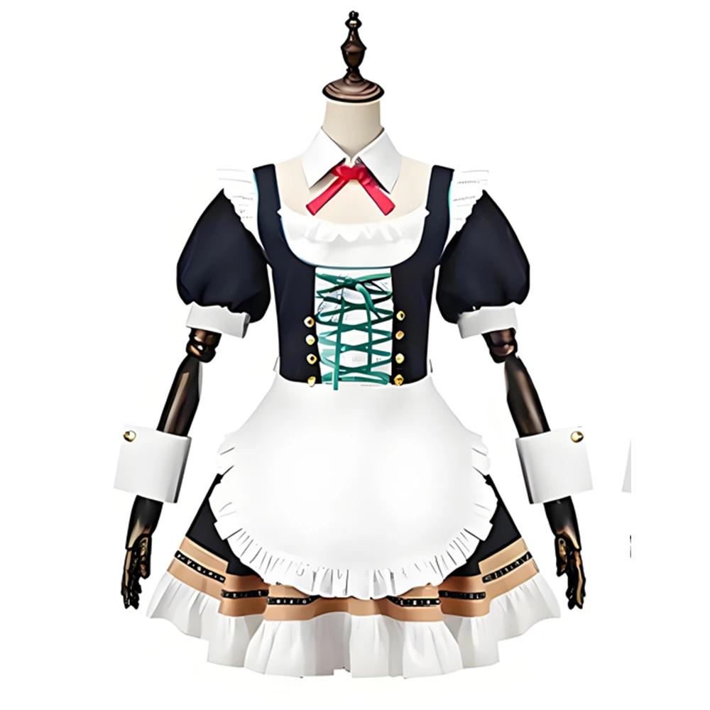 

XIN LAI SEN Unisex Anime Cos Ushimaki Jur Cosplay Costume Halloween Uniform Customized Size