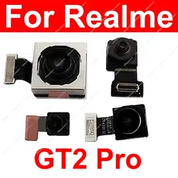 Rear Front Camera For Realme GT2 Pro GT 2 Pro Back Mian Front Selfie Facing Camera Module Flex Cable Parts
