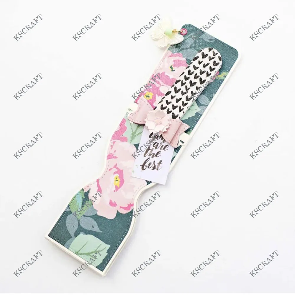KSCRAFT Nail File Holder Metal Cutting Dies Stencils for DIY Scrapbooking Decorative Embossing DIY Paper Cards