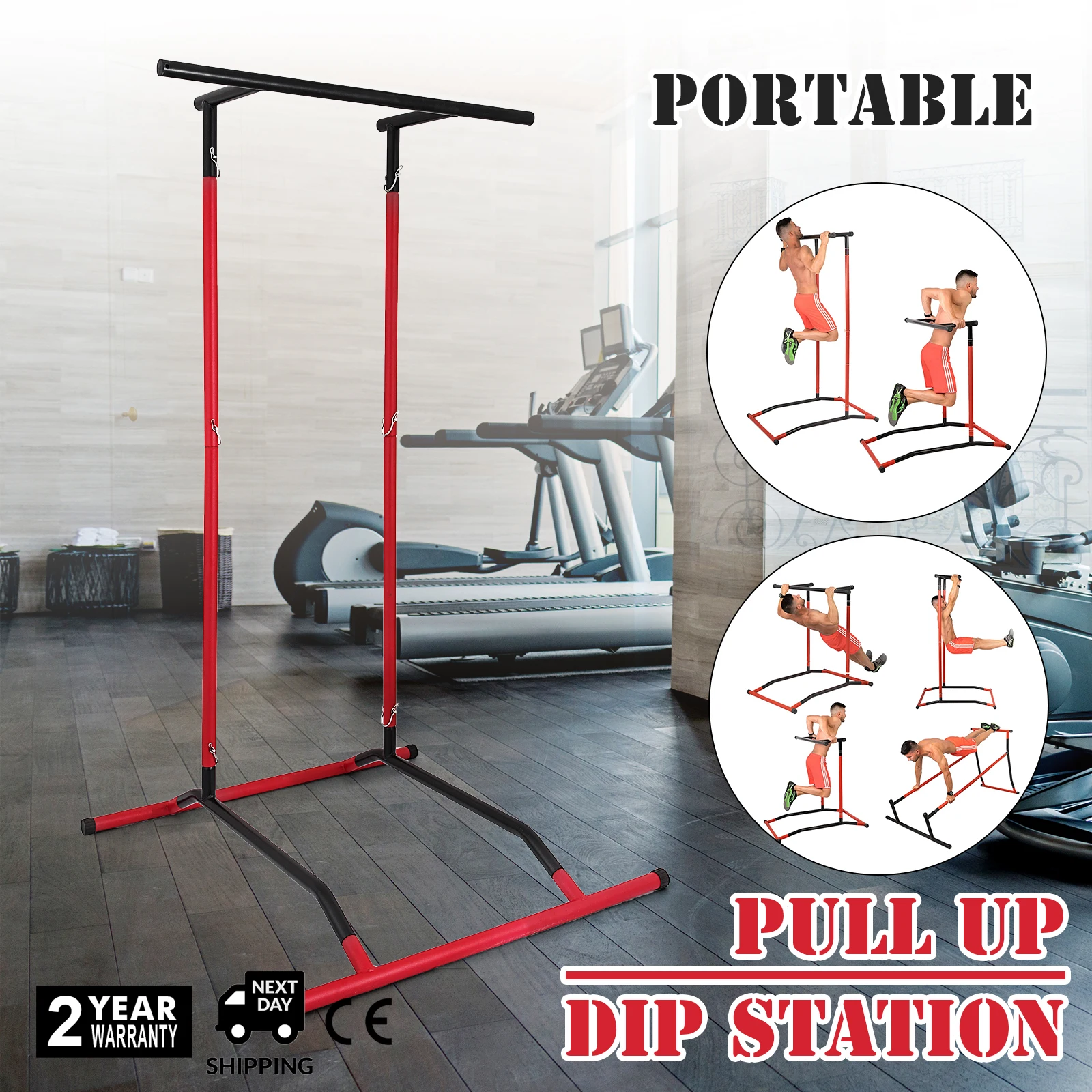 Power Dip stand fitness power tower pull up bar chin up bar