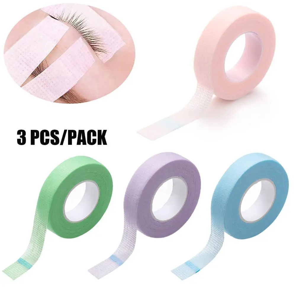 Easy to tear Micropore Fabric Individual Eye Lashes Tools Under Eye Pad Grafting Fake Lash False Eyelashes Extension Tape