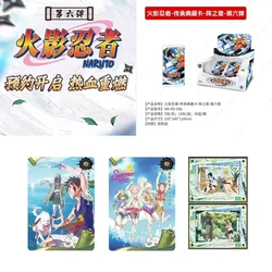 Nowe karty kolekcjonerskie Naruto Kayou Naruto Tier4 Wave6 Booster Box Boruto Generation Rare Anime Table Playing Game Board Cards