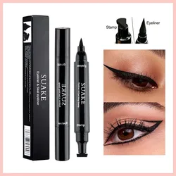 2 In1 stempel Eyeliner koreański makijaż wodoodporny Eyeliner maquillajes para mujer uroda dla kobiet kosmetyki do makijażu produkty