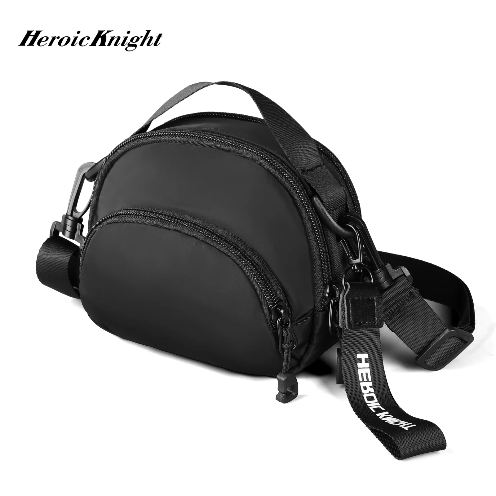 

Heroic Knight Casual Men Crossbody Bag High Quality Oxford Messenger Bag Mini Satchel Handbag Multi Pockets Phone Passport Purse