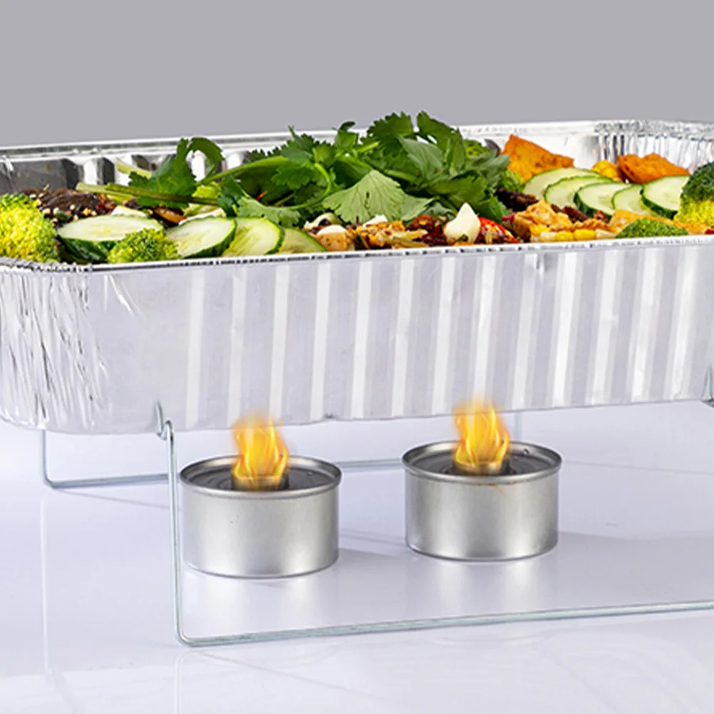 

4 Pcs Grilled Fish Box Aluminum Foil Pan Tin BBQ Tray Barbecue Food Boxes with Lids Roaster Pans