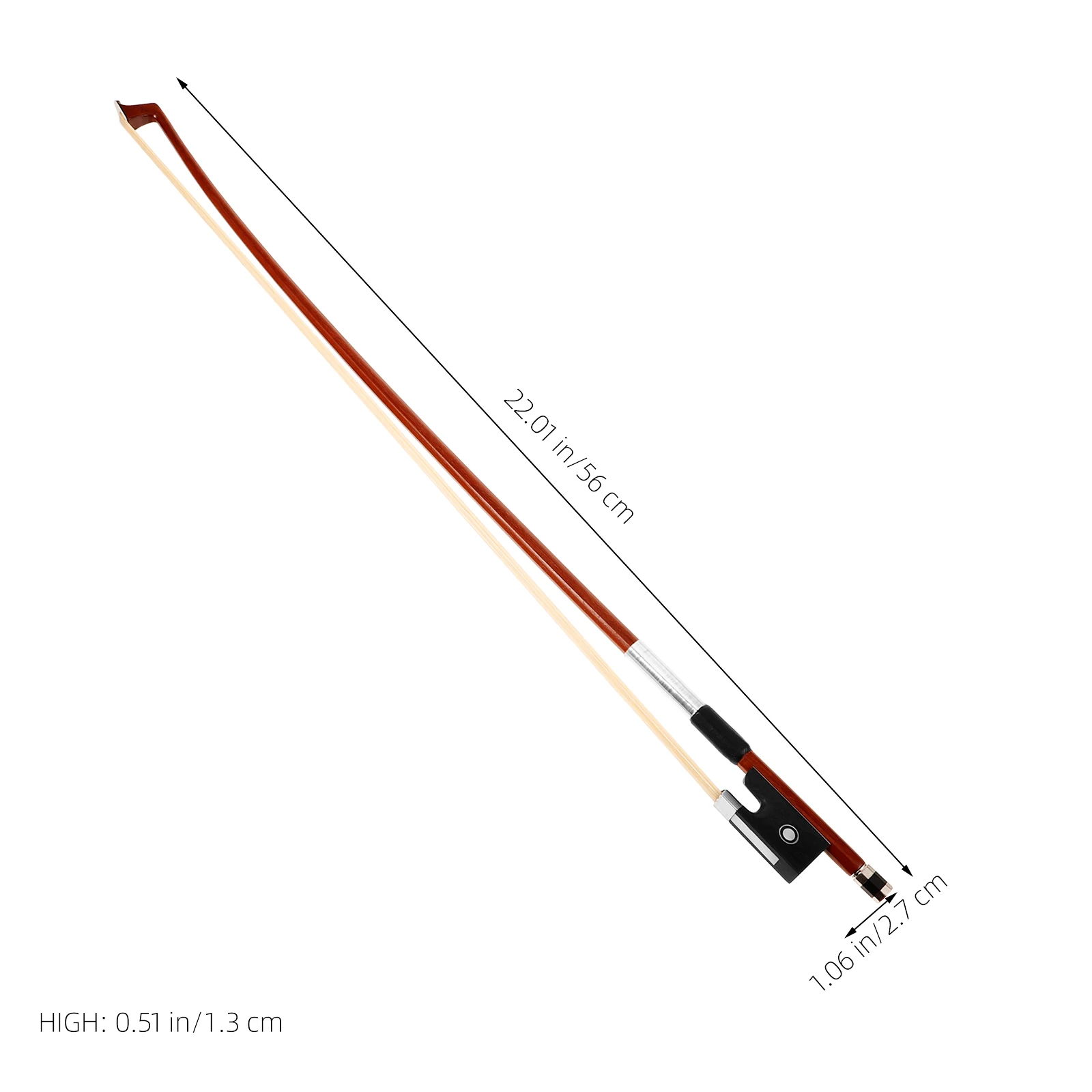 

Violin Bow Instrument Parts and Accessories Musical Practice Equipment Accessory Solid Wood