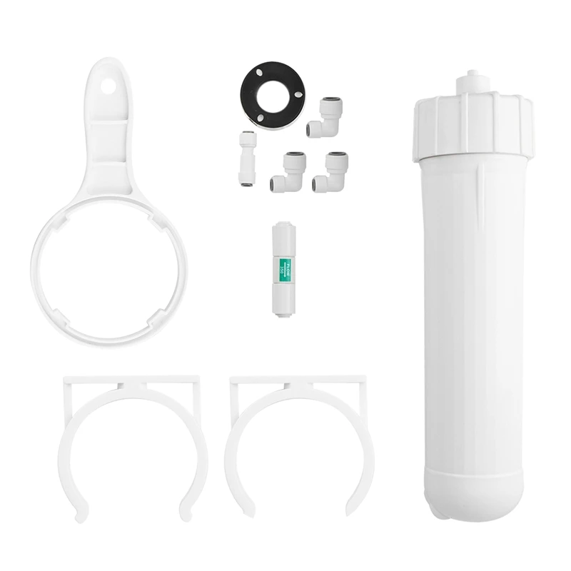 

New-Reverse Osmosis Membrane Housing 50/75/100 GPD Replacement 1/8Inch In/Out RO/Aquarium Quick-Connect Fittings