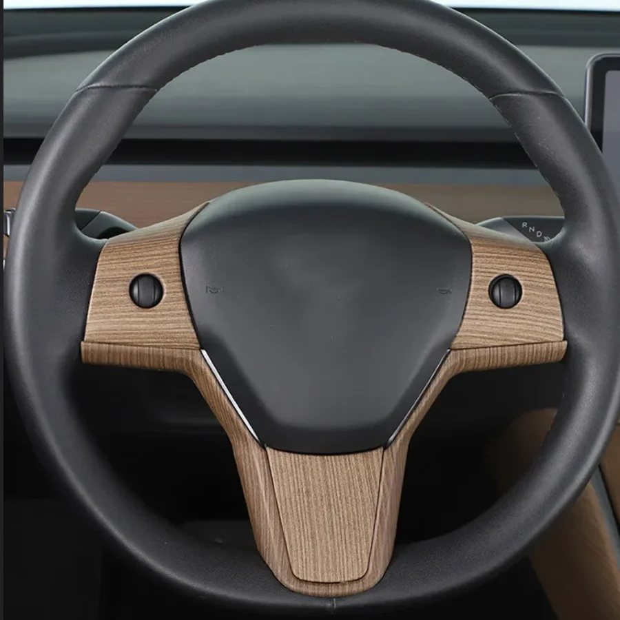 Striscia del volante con venature del legno copertura della porta del bracciolo rivestimento del cruscotto pannello avvolgente della Console