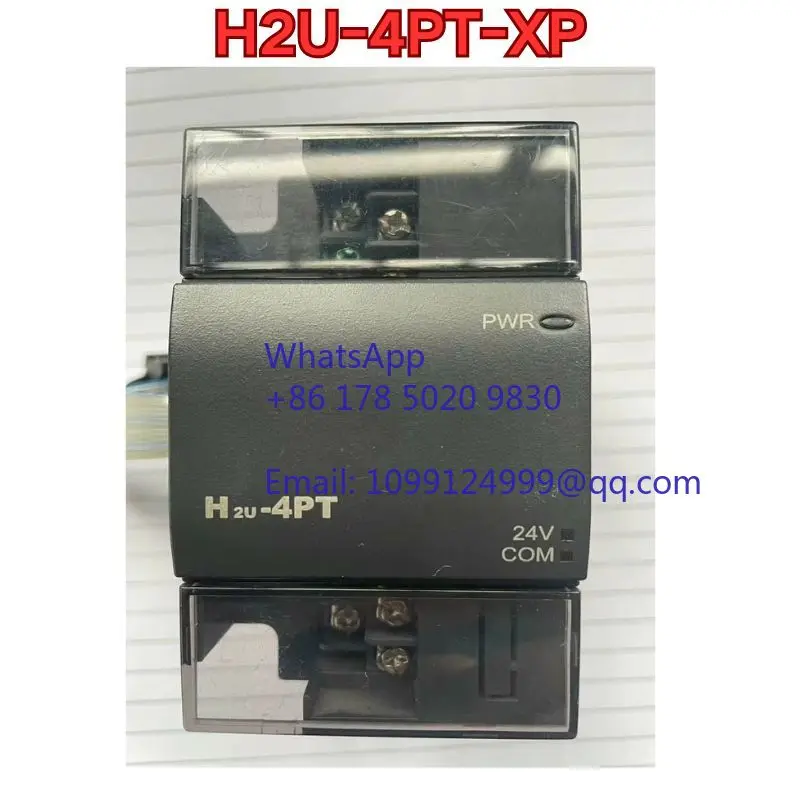 

Second-hand PLC module H2U-4PT-XP function test is normal