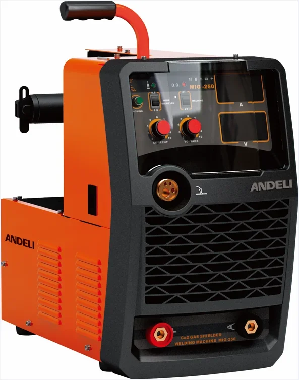 inverter CO2 gas shielded welding machine MIG250 builet in wire feeder