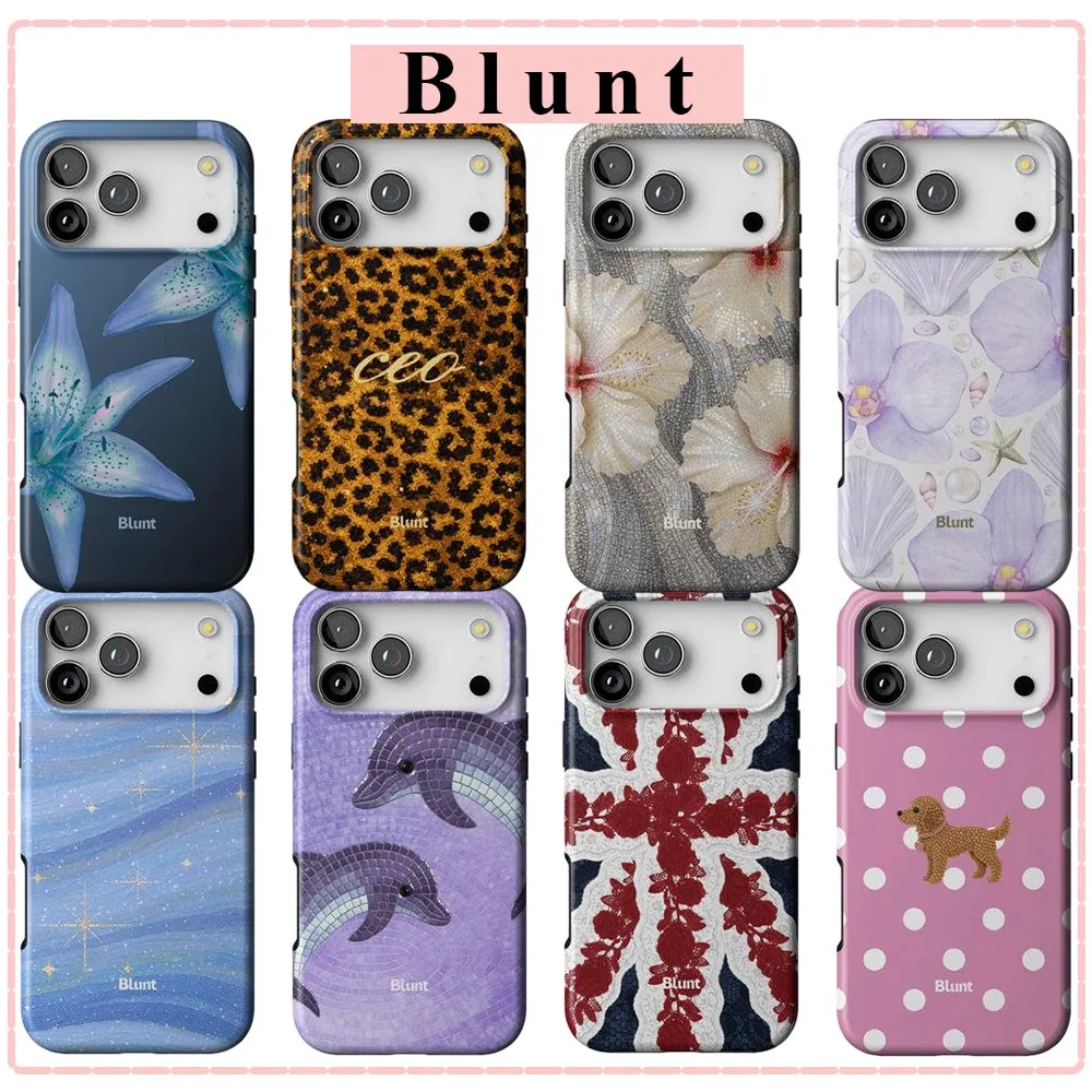 Purple Dolphin Blunt Phone Case for Samsung Galaxy S20 S22 S23 S24 S25 S26 FE Plus Ultra Edge 4G 5G Double-layer Back Cover
