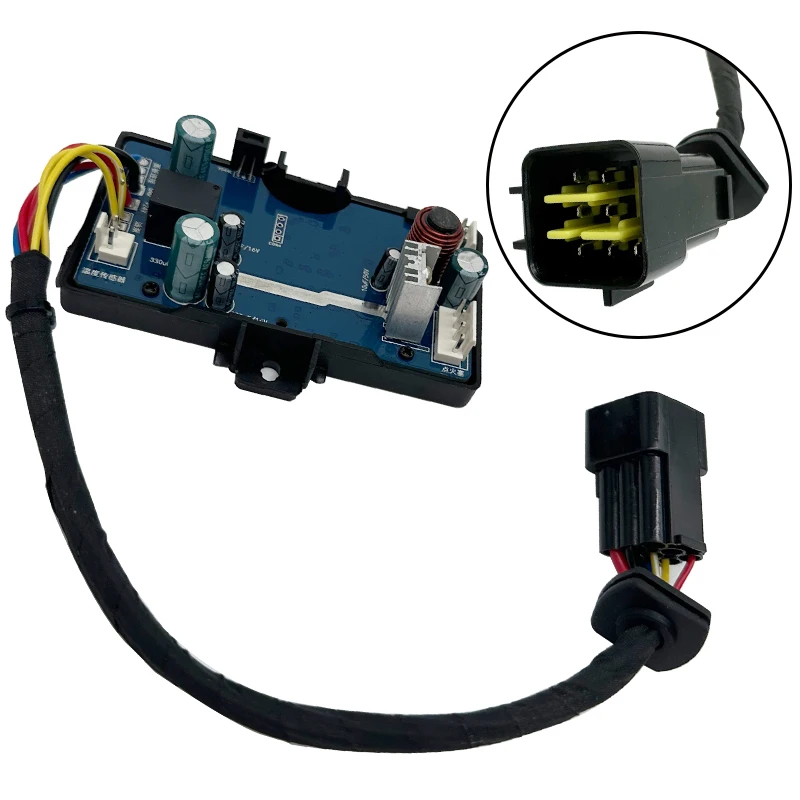 Placa-mãe de controle de aquecedor de estacionamento, 12v 24v, 2kw/5kw/8kw, aquecedor de ar diesel, placa principal, controle remoto para acessórios de aquecimento de caminhão