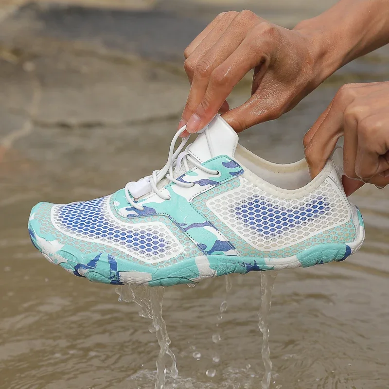 Zapatos acuáticos de playa para hombre y mujer, zapatillas deportivas para natación, pesca, kayak, deportes acuáticos, antideslizantes, para caminar, Yoga y acampar