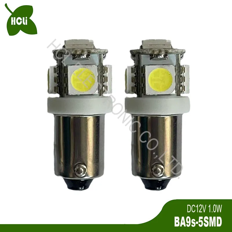 

BA9S BAX9S H6W T4W T8.5 DC3V 3.7V 4.5V 6V 12V 24V Car Led Reading Light Bulb Dome Lamp Clearance Side Light free shipping 500pcs