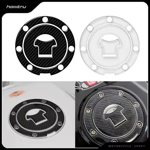 For Honda CB600 CB750 CBR600RR 900RR 1000RR Motorcycle Fuel Cap Protection Sticker with 7 Holes for CB Series Bikes