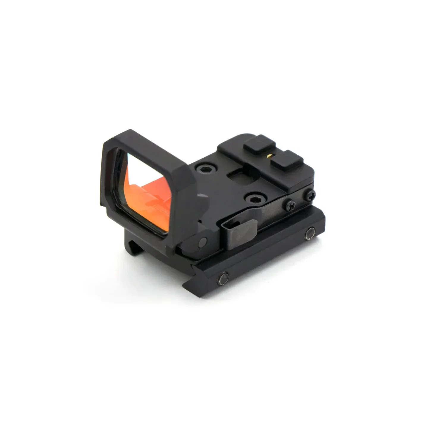 

New Metal VISM Flip Up 3MOA Red Dot Sight Reflex Optic Scope for MOS Glock Mount Base or Slide Cut Accept Pistol 1913 Riflescope
