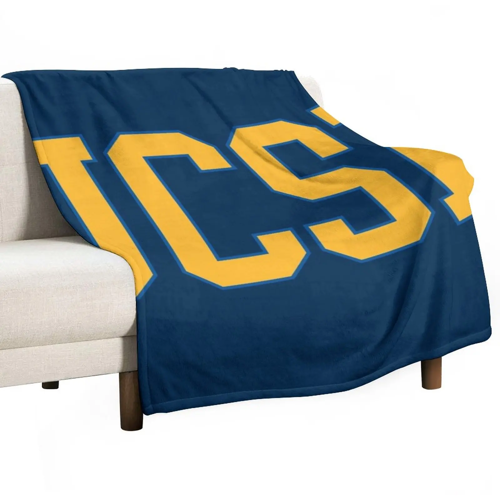 

ucsb - college font Throw Blanket Camping Blanket anime