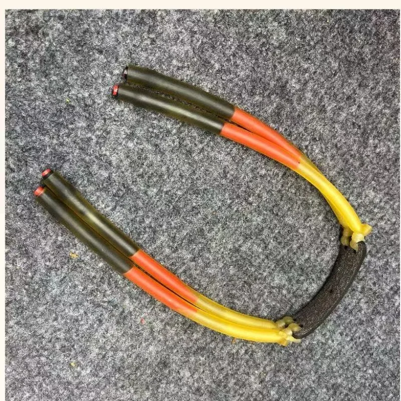 4-Strand Slingshot High-Power Rubber Bands Highly Elastic Replacement Bands Outdoor Slingshot Sports Professional Shooting Acces