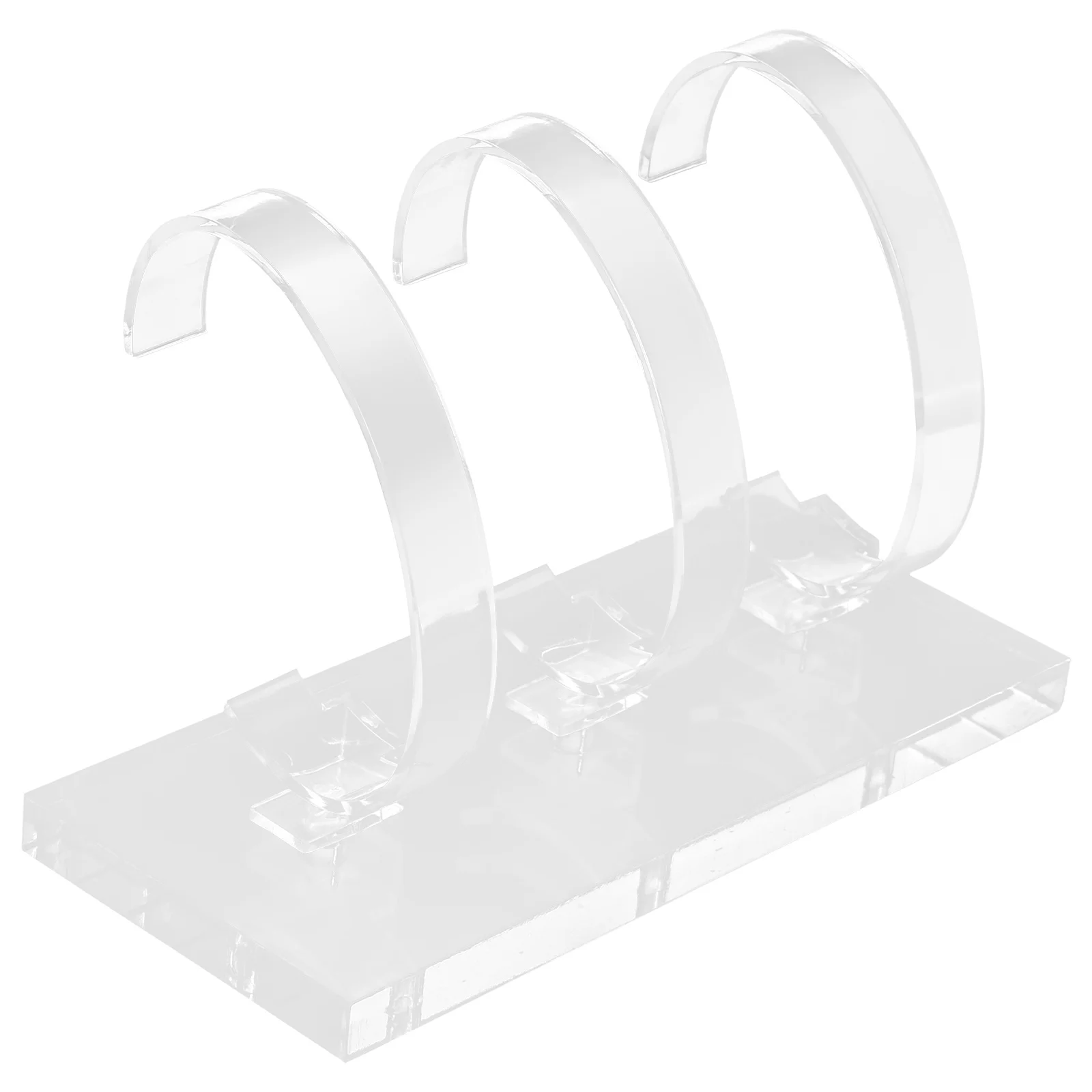 

Watch Display St Acrylic Holder for Wrist Watch Storage Travel Bracelet Lightweight Practical Longtime Use Stable Base Small
