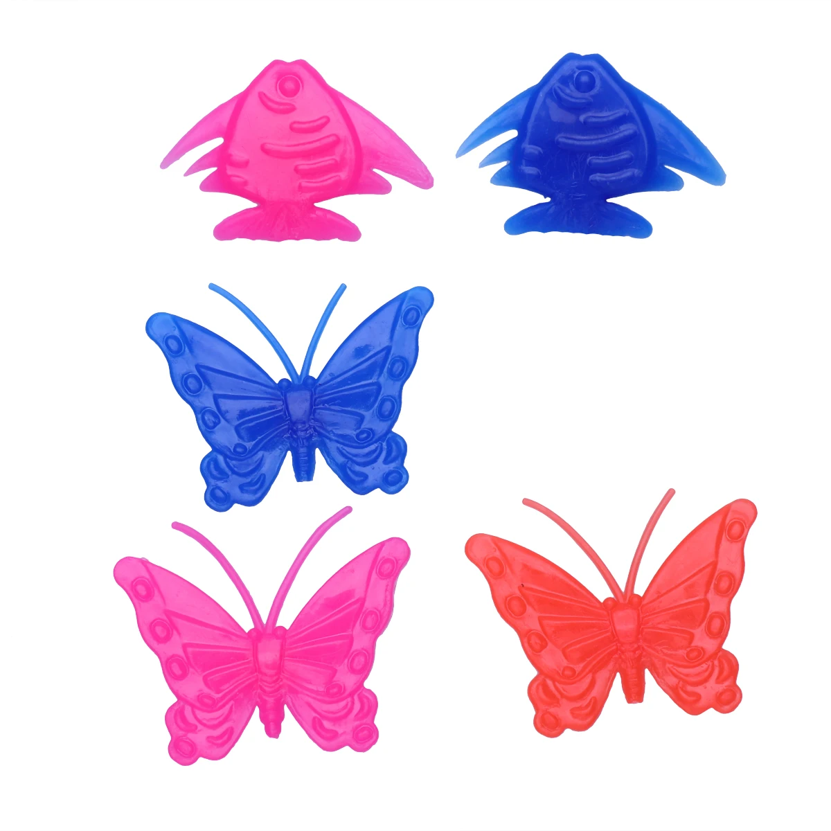 

50pcs Spoke Beads 2 Bags Colorful Fish Bike Spoke Clips Bicycle Decoration Wheel Accessories Mixed Colors Front Back Spokes