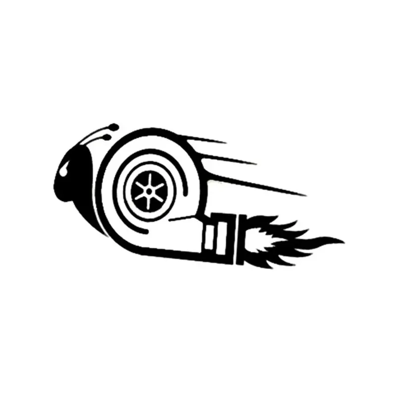 

Car Sticker 3D Drift Race Car Styling Turbo Snail Cool Funny Decal Stickers Vinyl Laser 15*7.5CM PVC KK