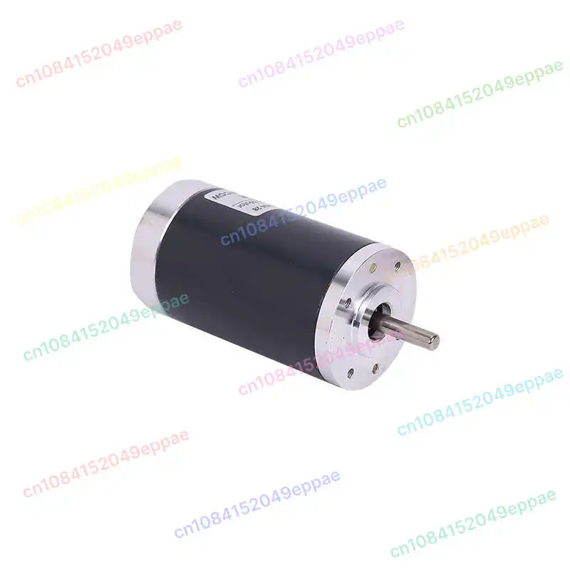 

Permanent magnet DC motor 12V/24V miniature DC speed regulating motor 50mm DC high speed silent motor 6mm shaft diameter
