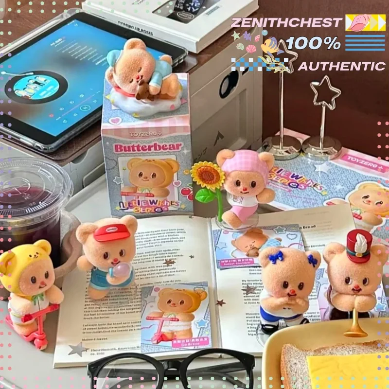 

Аутентичная масляная плюшевая мишка, маленькая кукла серии Wish, слепая коробка с ароматной функцией, как другие специальные подарки нет