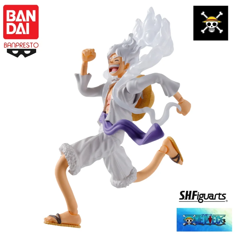 

Bandai Original In Stock One Piece Anime Shfiguarts SHF Monkey D. Luffy Action Figure Model Doll Brand New Boxed Garage 15.5CM