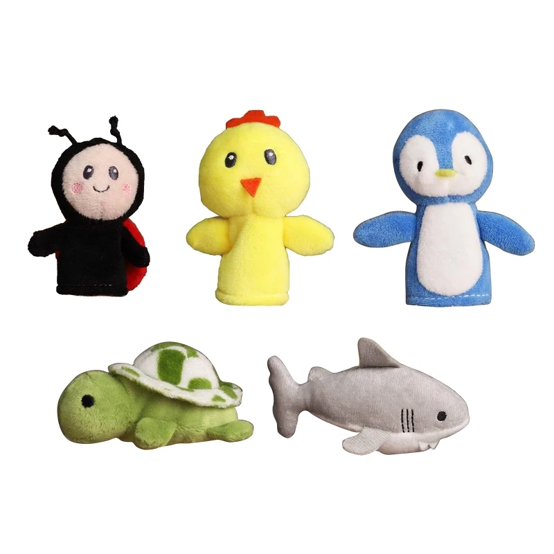 

Soft Plush Finger Puppets for Children, Shows, Playtime, Schools