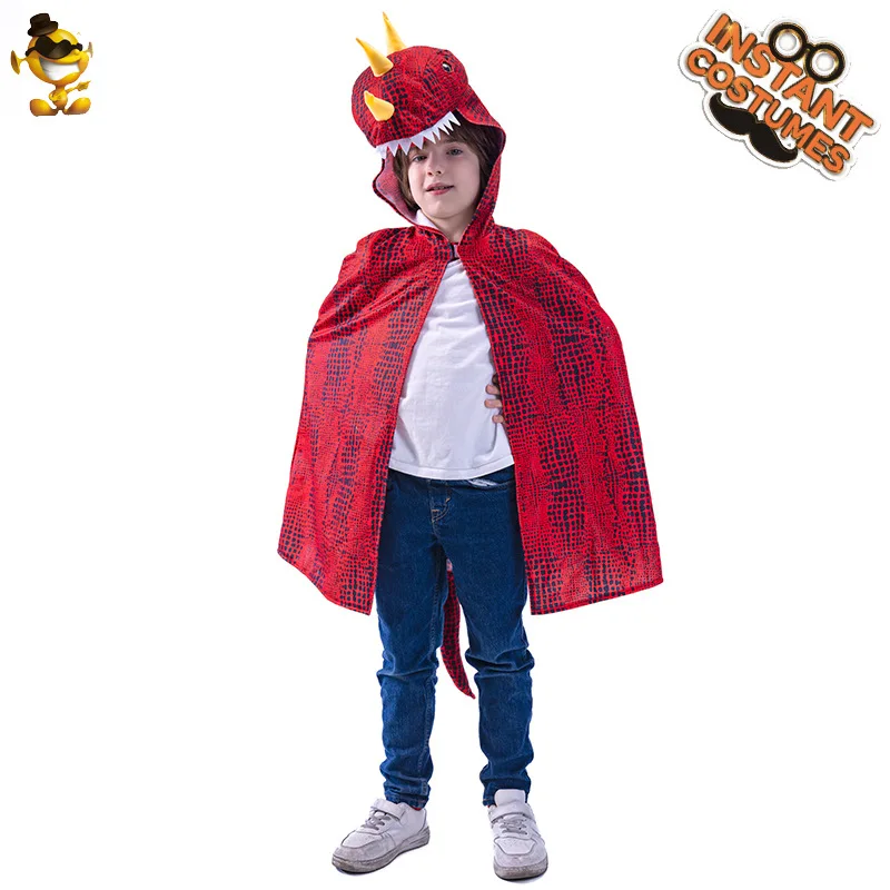 Funny Children's Dinosaur Cape Party Costumes Stage Performance Party Cosplay Halloween Props